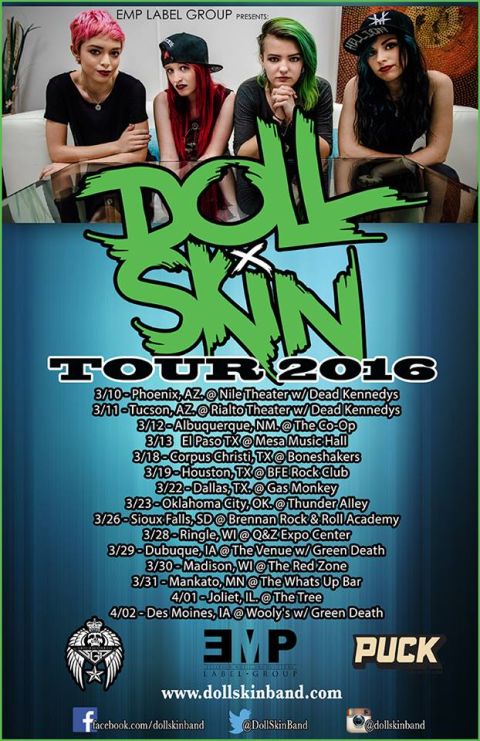 Doll Skin Tour 2016