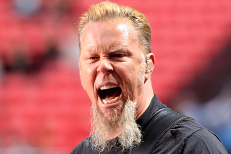 James Hetfield Sorry James looks like a goatee modeled after the 2005 