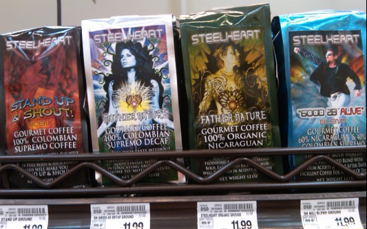 Steelheart coffee?