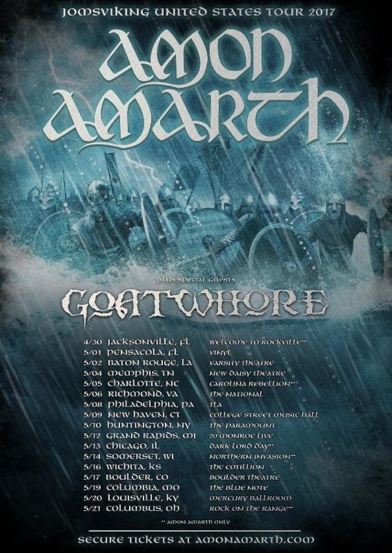 Amon Amarth Tour