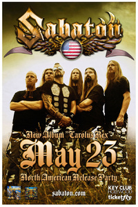 Sabaton CD Release
