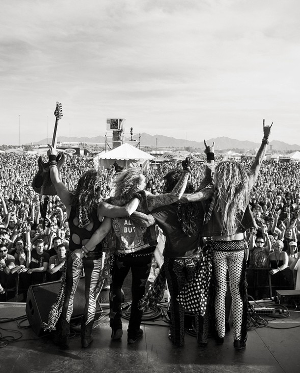 Steel Panther KUPD U-Fest May 2009 - credit Ty Watkins